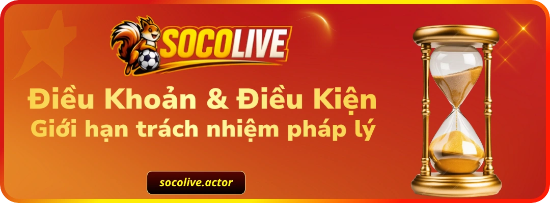 SOCO LIVE - Giới hạn trách nhiệm pháp lý